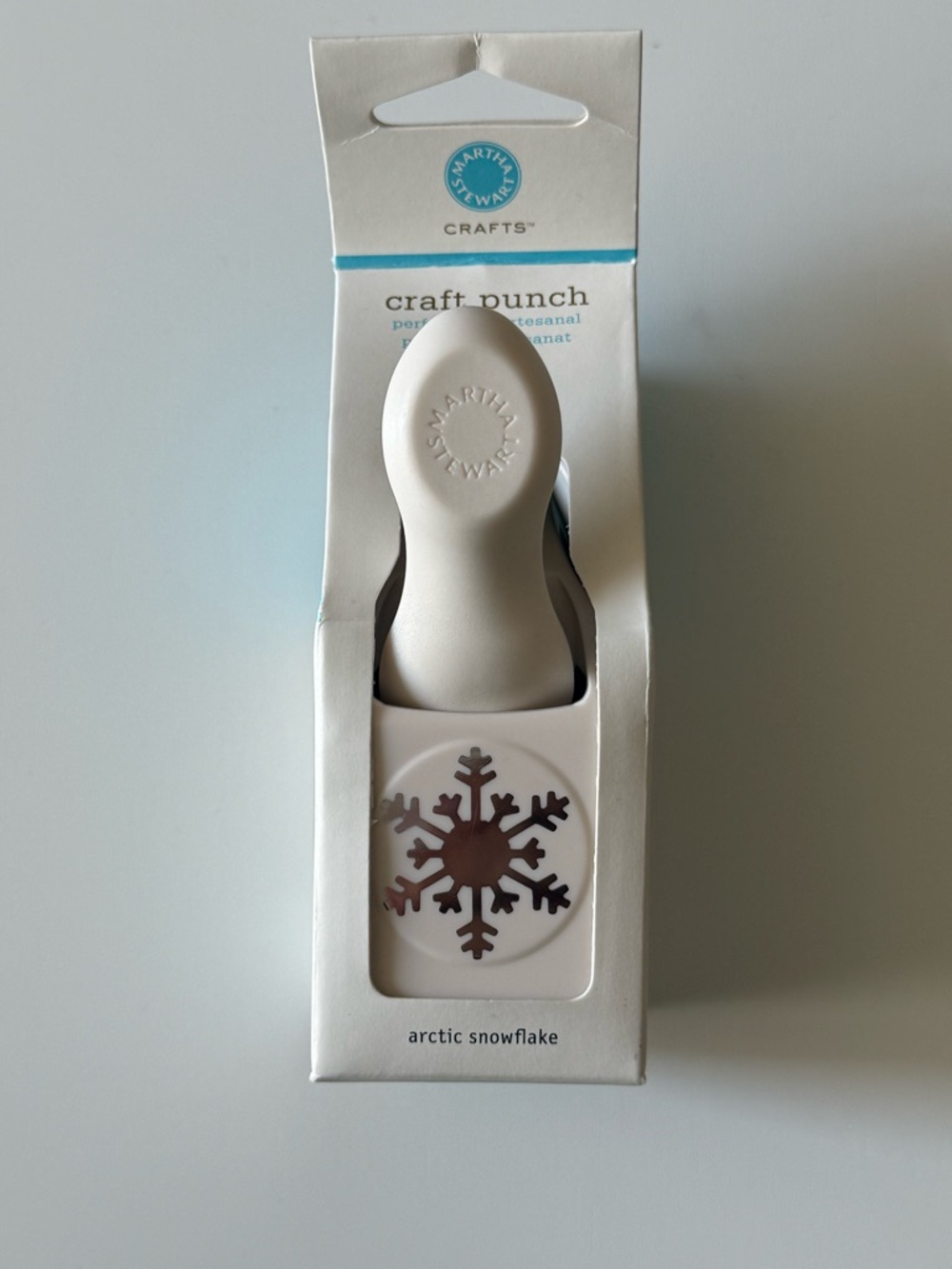 Martha Stewart Artic Snowflake Paper Punch New In Box
